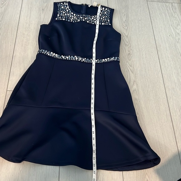 Michael Kors, Embellished Fit & Flare Dress True Navy,Excellent Condition.Size M - Picture 11 of 13